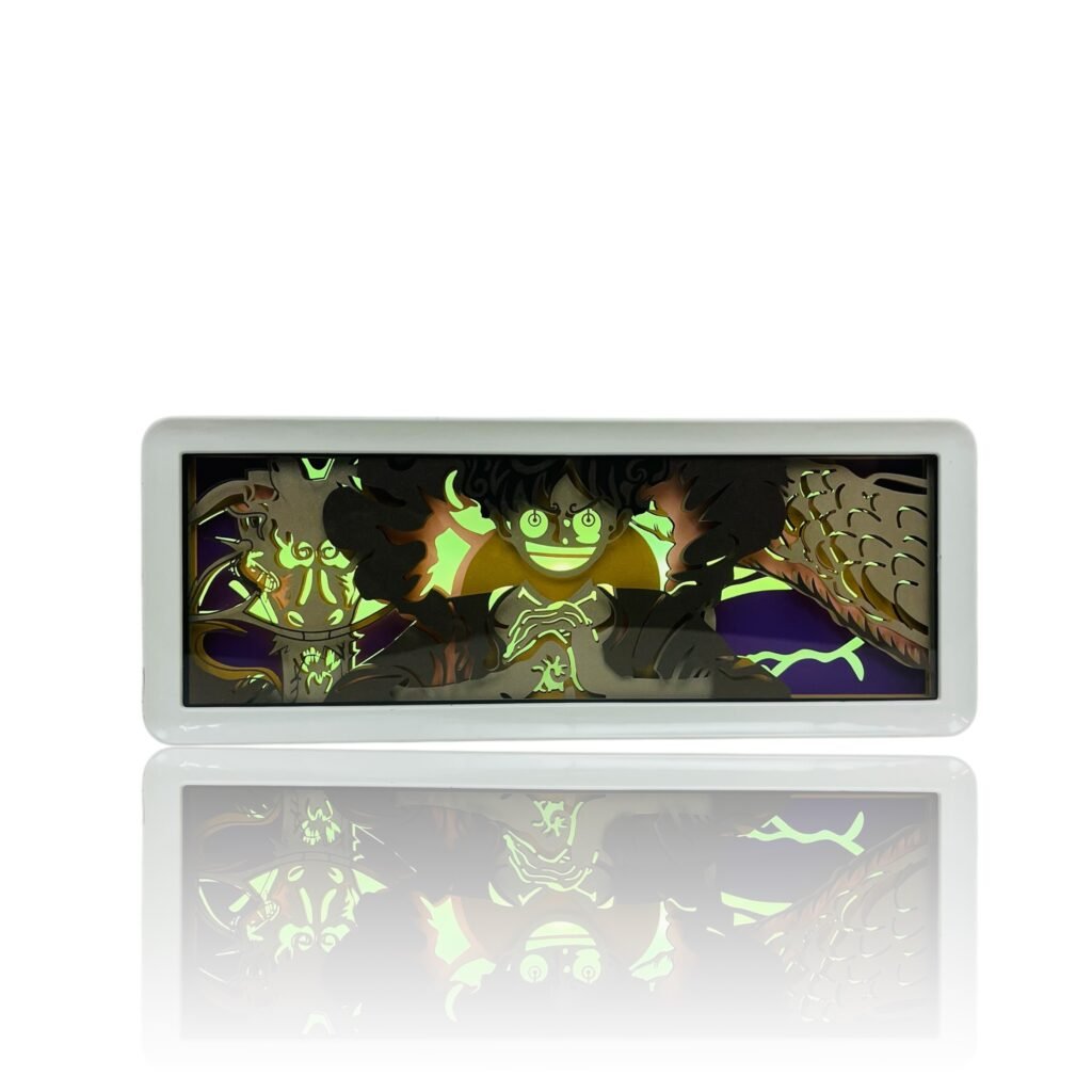 Luffy Kaido | Glowing 3D Anime Box