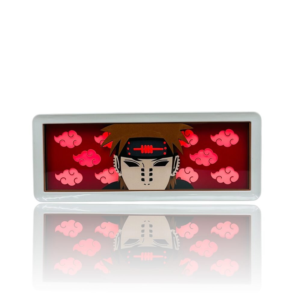 Pain | Glowing 3D Anime Box