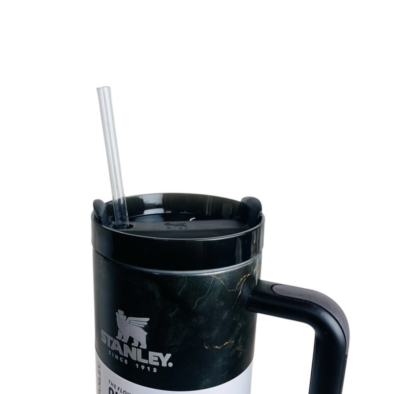Stanley Quencher H2.0 Tumbler - 40oz ( Black Marble Edition)