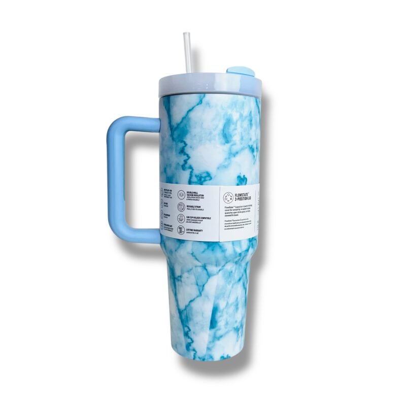 Stanley Quencher H2.0 Tumbler - 40oz (Blue Marble Edition)