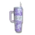 Stanley Quencher H2.0 Tumbler - 40oz (Purple Marble Edition)