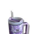 Stanley Quencher H2.0 Tumbler - 40oz (Purple Marble Edition)