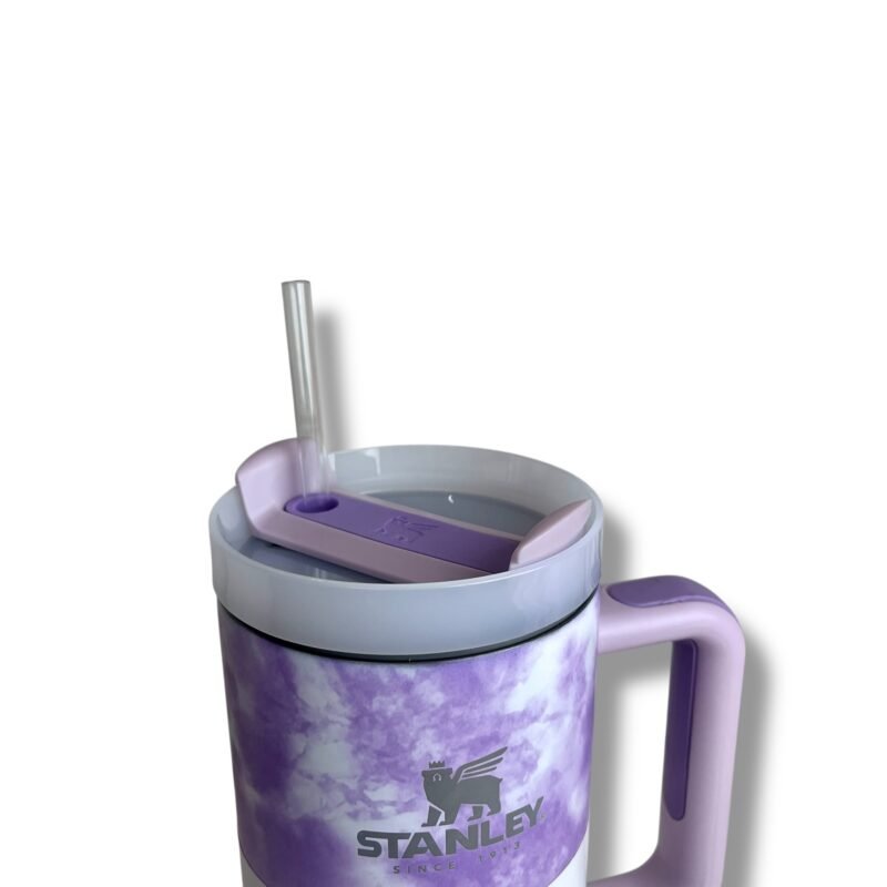 Stanley Quencher H2.0 Tumbler - 40oz (Purple Marble Edition)