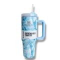 Stanley Quencher H2.0 Tumbler - 40oz (Blue Marble Edition)