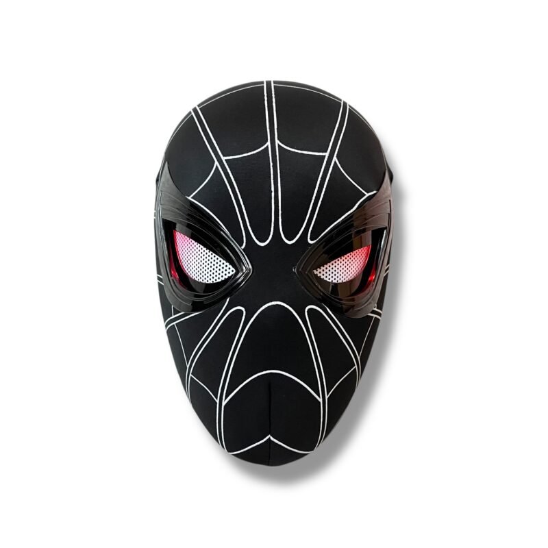 Black Spider-Man Mask – Life-Like Collectible Replica