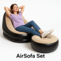 Inflatable Lounge Sofa with Ottoman & Pump – Luxury Comfort Anywhere