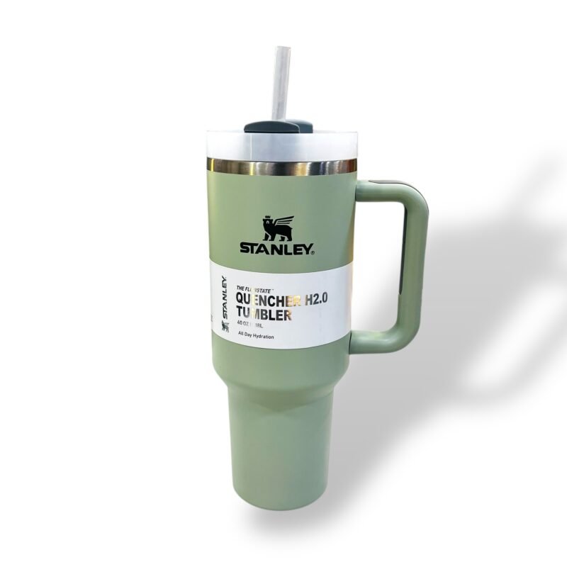 Stanley Quencher H2.0 Tumbler – Sage Green (40 oz)