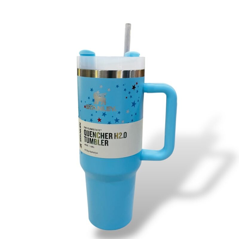 Stanley Quencher H2.0 Flowstate Tumbler – Blue Star Edition