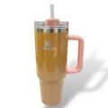Stanley Quencher H2.0 Flowstate Tumbler – Honey Peach Edition