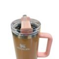 Stanley Quencher H2.0 Flowstate Tumbler – Honey Peach Edition