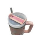 Stanley Quencher H2.0 Tumbler – Star Edition (Peach Blush, 40oz)
