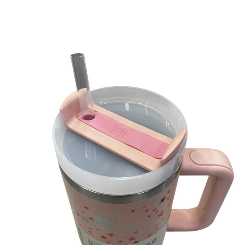 Stanley Quencher H2.0 Tumbler – Star Edition (Peach Blush, 40oz)